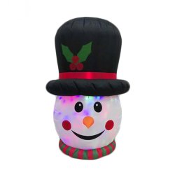 5FT-Snowman-Head-with-Disco-Lights